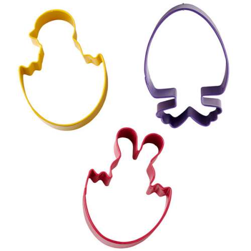 Easter 3 pc Cookie Cutter Set - Click Image to Close